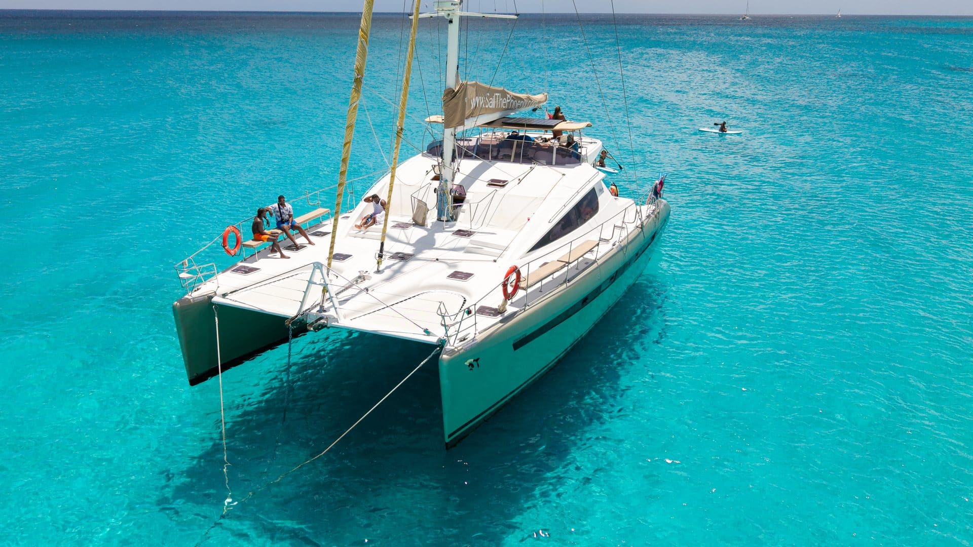 Private charter aboard The Phoenix catamaran, St. Maarten — hero image