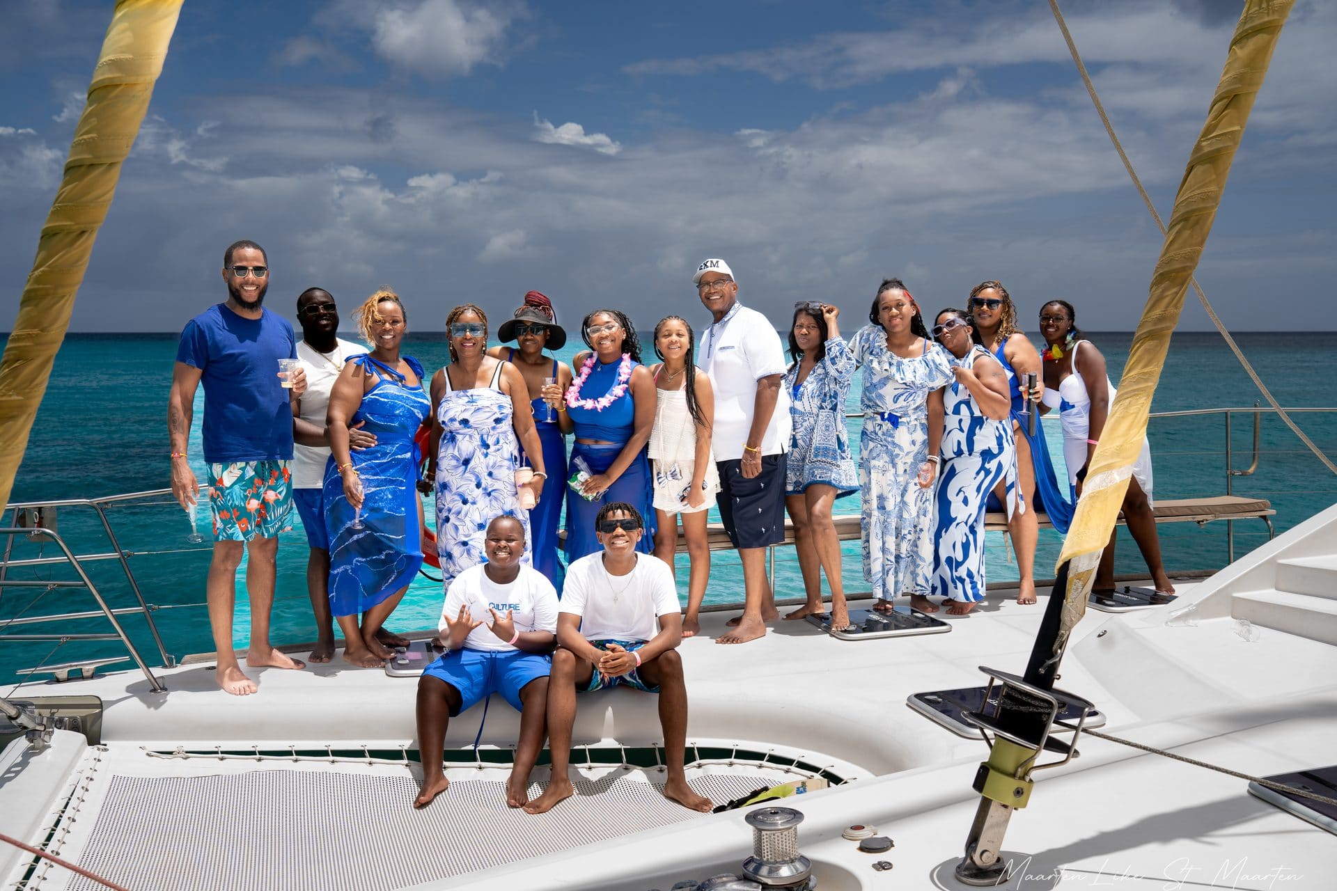 Private charter on The Phoenix catamaran, St. Maarten